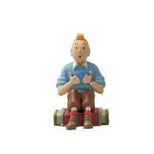    TINTIN SITTING FIGURINE FROM THE ADVENTURES OF TINTIN Toys & Games