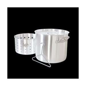   Quart Aluminum Stock Pot for Boiling and Frying: Patio, Lawn & Garden