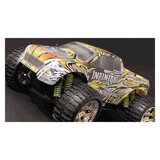  Remote Control Truck Stripe Yellow: Toys & Games