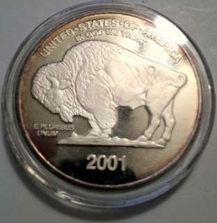2001 Silver Buffalo Proof  