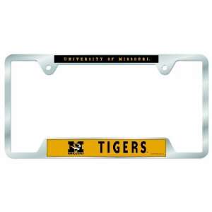   NCAA Missouri Tigers Metal License Plate Frame: Sports & Outdoors