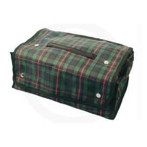 Plaid Rollator Bag (Options   Color: Blue and Green Plaid 