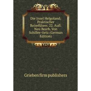   tietz (German Edition) (9785874511043): Grieben firm publishers: Books