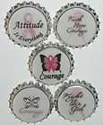 Set of 5, Bottle Caps items in Tiffys Custom Boutique Hair Bows store 
