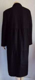 ULLA POPKEN Empire Waist Flattering WOOL Coat LAGENLOOK 28/30 $149.00 