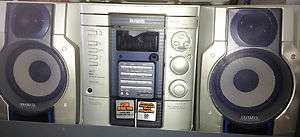 AIWA Stereo 3 disk changer with BBE system  