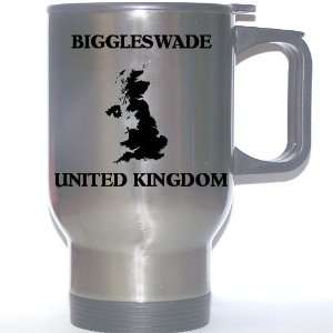  UK, England   BIGGLESWADE Stainless Steel Mug 