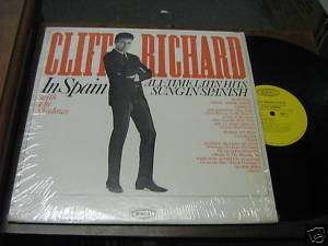 Cliff Richards 60s POP ROCK LP In Spain MONO USA ISSUE  