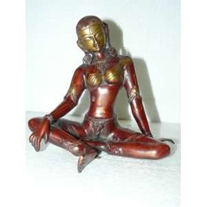    Goddess Brass FigurineTara Statue Bodhisattva 9 Home & Kitchen