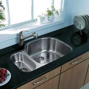  Vigo Industries Undermount Double Bowl Kitchen Sink and 