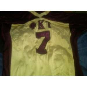 Fraternity Phi Kappa Tau Large Football Jersey 100% Nylon Gamma Gamma 