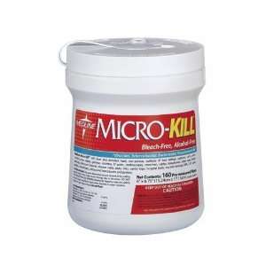   Medline Micro Kill Wipes   6 x 6.75 Inches   Case Of 12 Containers