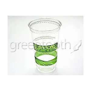  Biodegradable Cups   24 oz Green Label Print Everything 