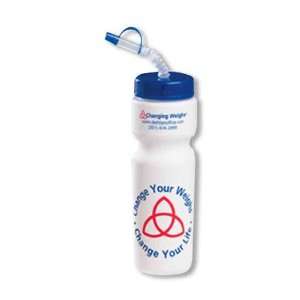   TM)   Bike bottle 28 oz. with straw cap and enhanced biodegradability