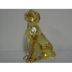  Golden Carnival Glass Labrador Retriever Hand Made in Ohio 