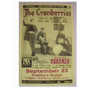  The Cranberries handbills handbill Poster 