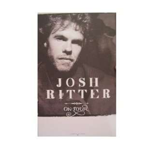   Josh Ritter Poster On Tour Face Shot The Animal Years 