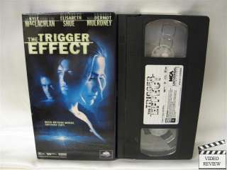 Trigger Effect, The VHS Kyle MacLachlan, Elisabeth Shue 096898287036 