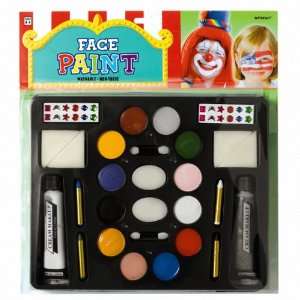  Lets Party By Amscan Deluxe Face and Body Paint Kit 