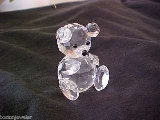 Retired Swarovski Bear Small   7637 054 000 / 010 004  