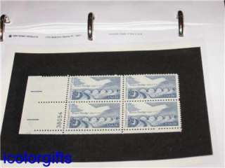 Superb Collection of 101 US Stamp Plate Block From 1970s 1980s 