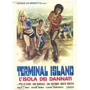  Terminal Island   Movie Poster   27 x 40