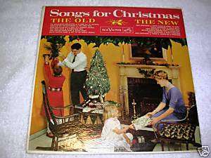 Songs For Christmas   The Old The New LP Record 1962  