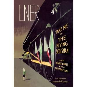  Take Me by The Flying Scotsman 20x30 Poster Paper