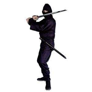 Black Ninja Uniforms, size Large 
