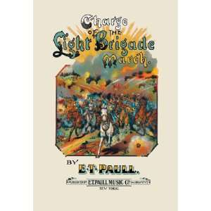   Charge of the Light Brigade March 24X36 Giclee Paper