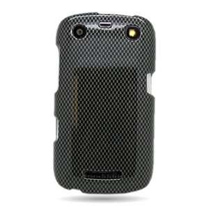 For Blackberry Curve 9360/9370 Rubberized Carbon Fiber Design Cover 