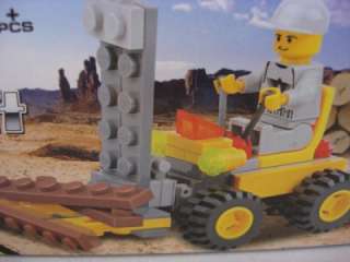 Fork lift MAN PILOT > 6209 BUILDING BRICK SET> 54pcs LEGO Compatible 