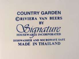 Signature COUNTRY GARDEN Riviera Van Beers Pasta Bowl  