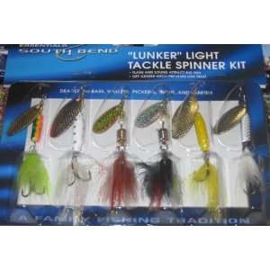 12 LUNKER Inline Spinners baits Fishing lures NIP  Sports 