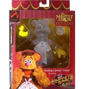   Con Exclusive Invisible Spray Fozzie Bear Action Figure: Toys & Games