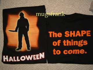 New Michael Myers Halloween Movie Silhouette T Shirt S  