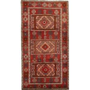   102 Red Persian Hand Knotted Wool Shiraz Rug: Home & Kitchen