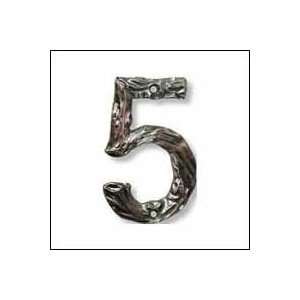 Buck Snort Log House Numbers LHN5 Decorative House Number Height 4.5 