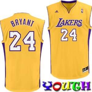  Kobe Bryant Youth Replica Jersey   Los Angeles Lakers 