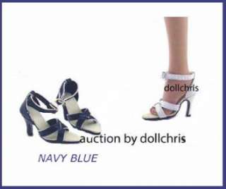 Shoes for Tonner TYLER Monica Merrill Doll Gene Sandals NAVY Kingstate 