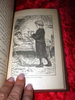   Adorable Childs Book Gorgeous Victorian Binding Dog Boy Nurse  