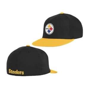   Pittsburgh Steelers 2 Tone Flex Fit Flat Bill Hat