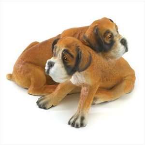 Boxer Puppy Figurine