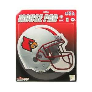 Louisville Cardinals Helmet Mouse Pad:  Sports & Outdoors