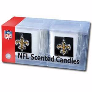  New Orleans Saints NFL Scented Candle Set: Sports 