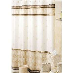    Corinthia Natural Beige Marble Shower Curtain: Home & Kitchen