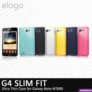 product name elago g4 slim fit ultra thin hard case galaxy note n7000 