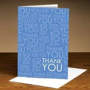  Successories Thank You Blue 25 Pack Greeting Cards: Health 