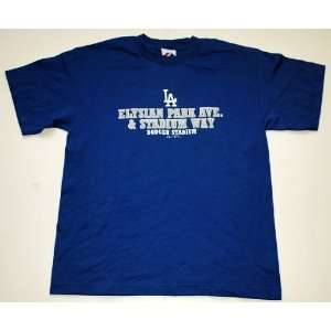  Los Angeles Dodgers Majestic Youth Blue T Shirt (L 