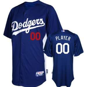 Los Angeles Dodgers Jersey: Any Player Authentic Blue On Field Batting 